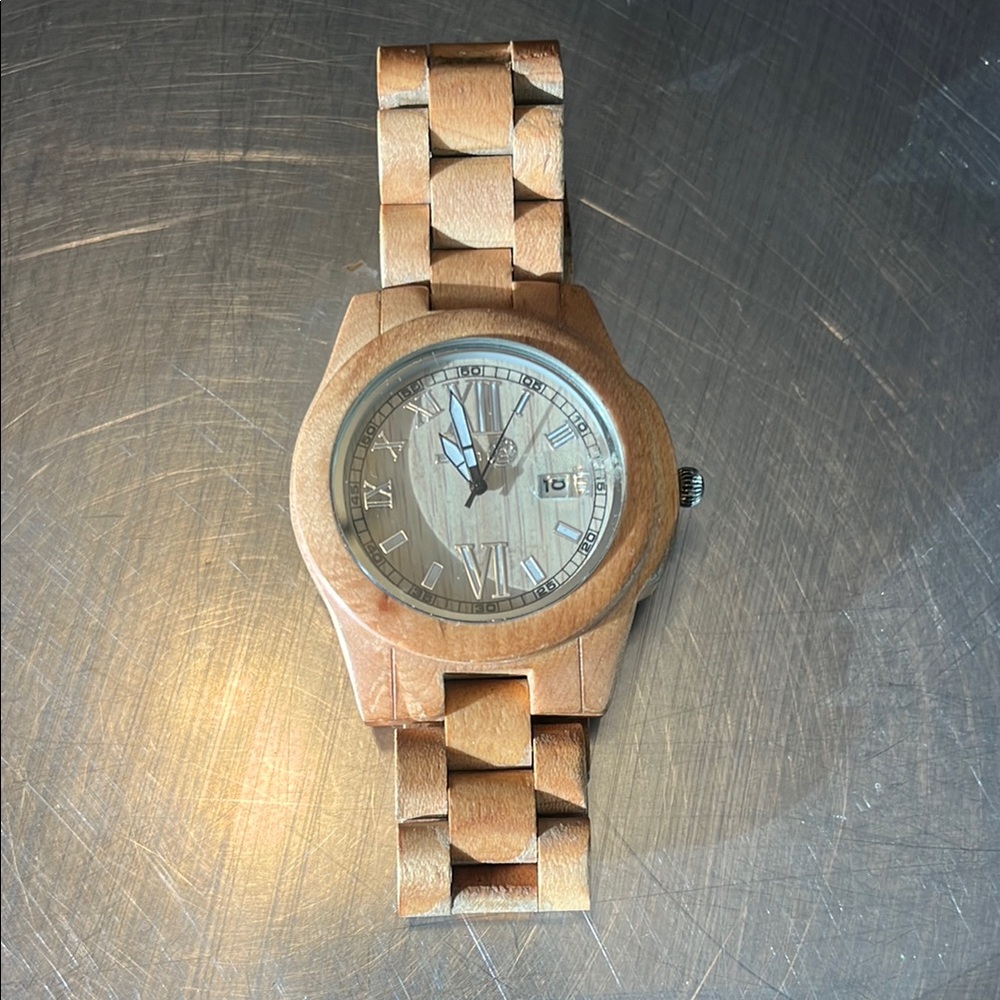 Wooden Analog Watch